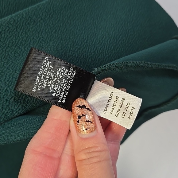 Torrid Green Open Front Blazer - 0X - Picture 7 of 11